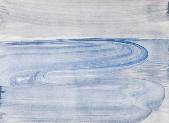 Christina Wildgrube — „Meerbahnen“ 2021 ©Foto Jakob Adolphi