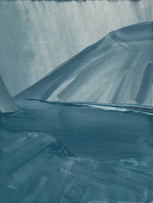 Christina Wildgrube — „Oberalbpass“ 1. Fass 2023 ©Foto Jakob Adolphi